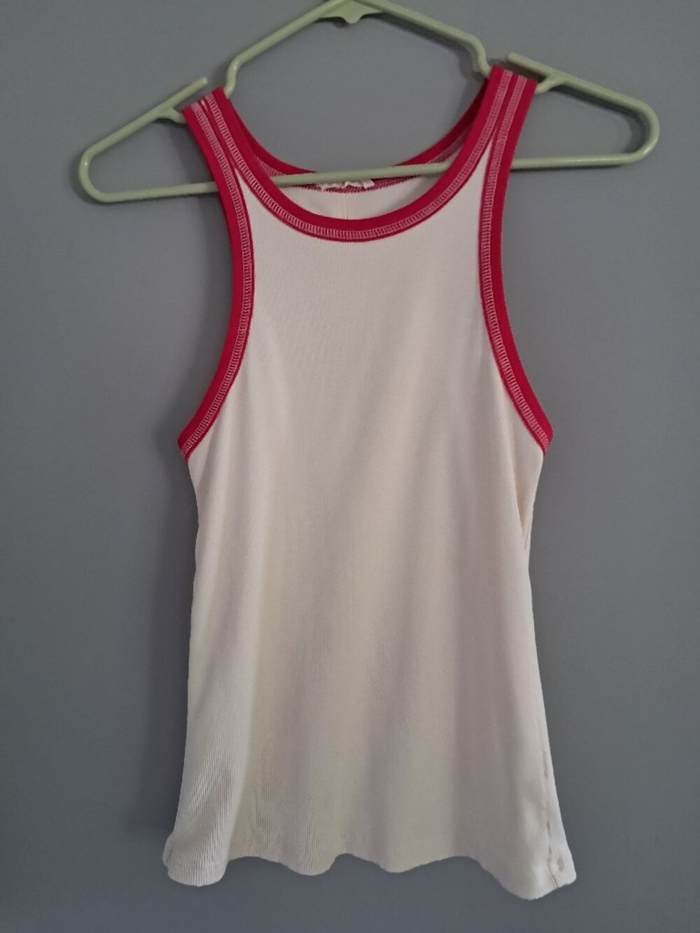 Mystree Racerback Tank Like New Size Small Red White